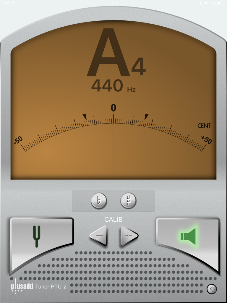 チューナーアプリ